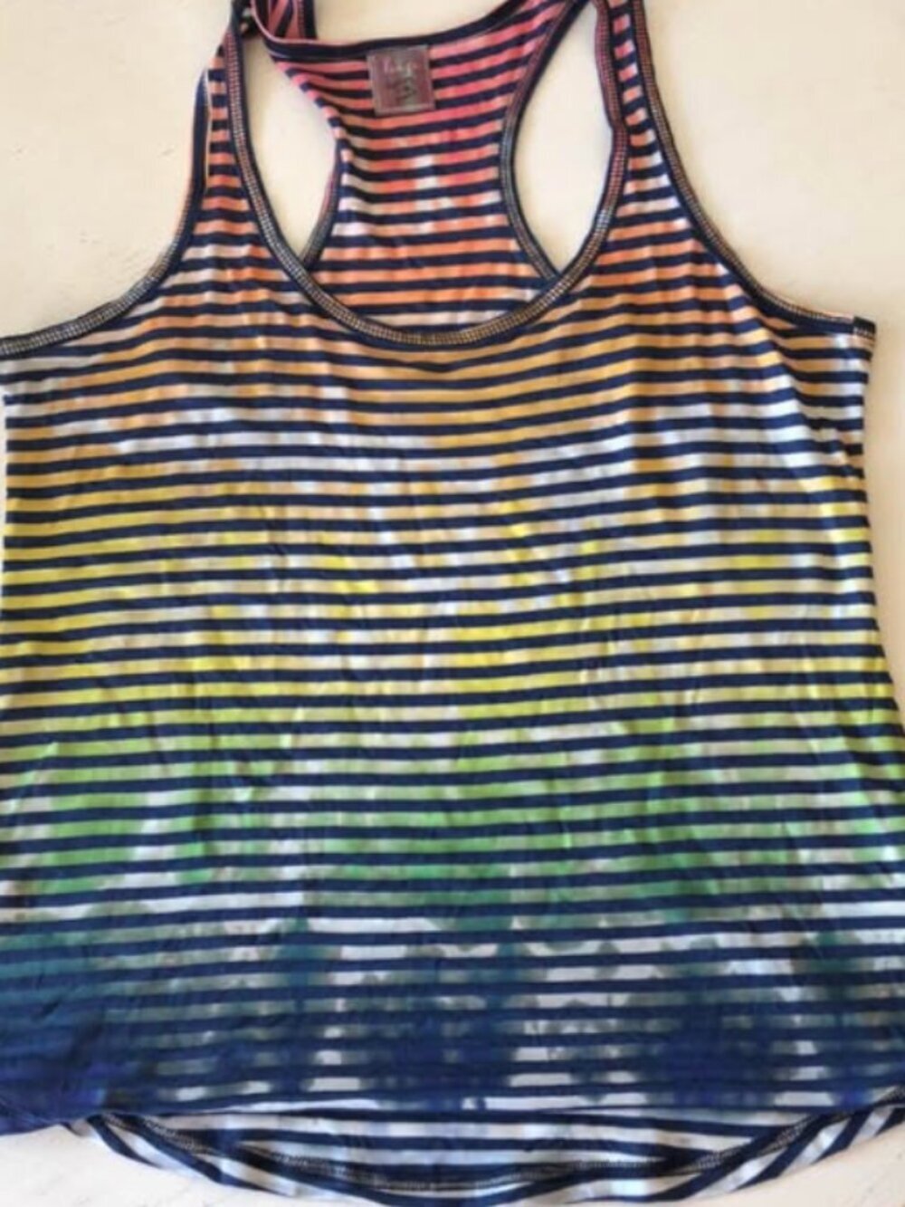 Stripe Tank H.I.P. Happening in the present Size XL